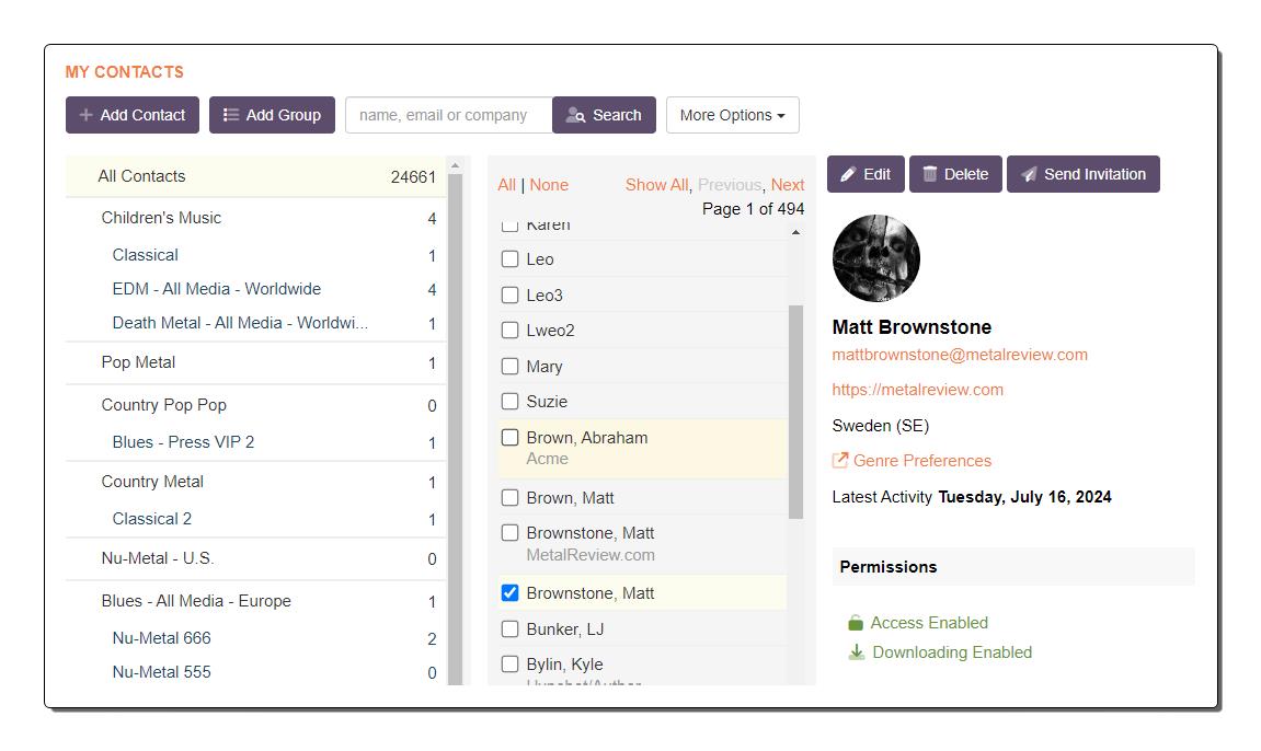 HAULIX CRM screenshot